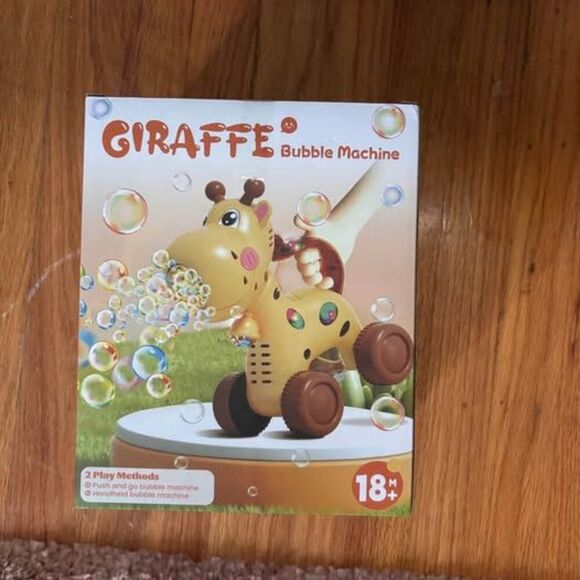 Unbranded Other - Giraffe bubble machine
